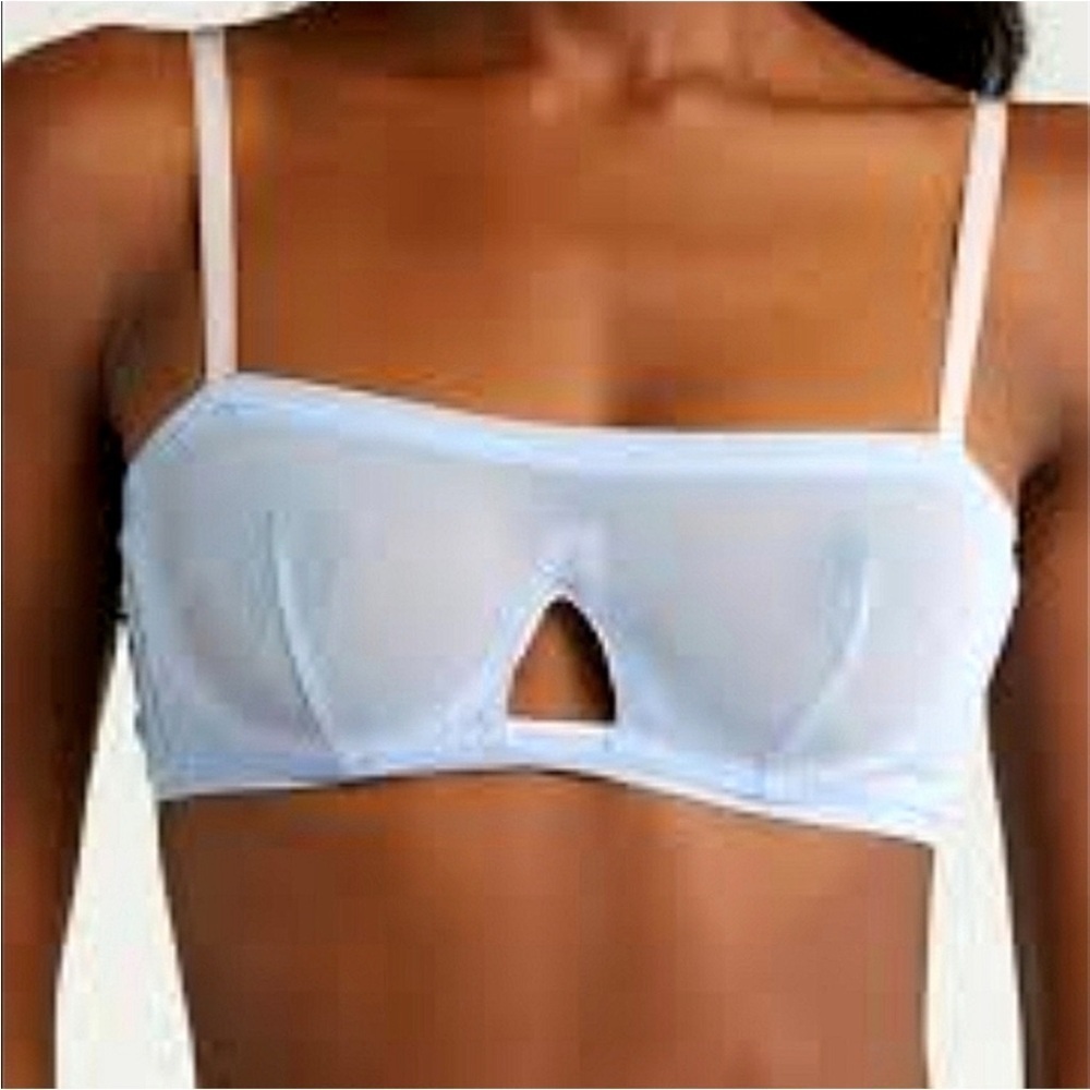 Free People X We are HAH Wired Bra in Periwinkle 30-38 DD